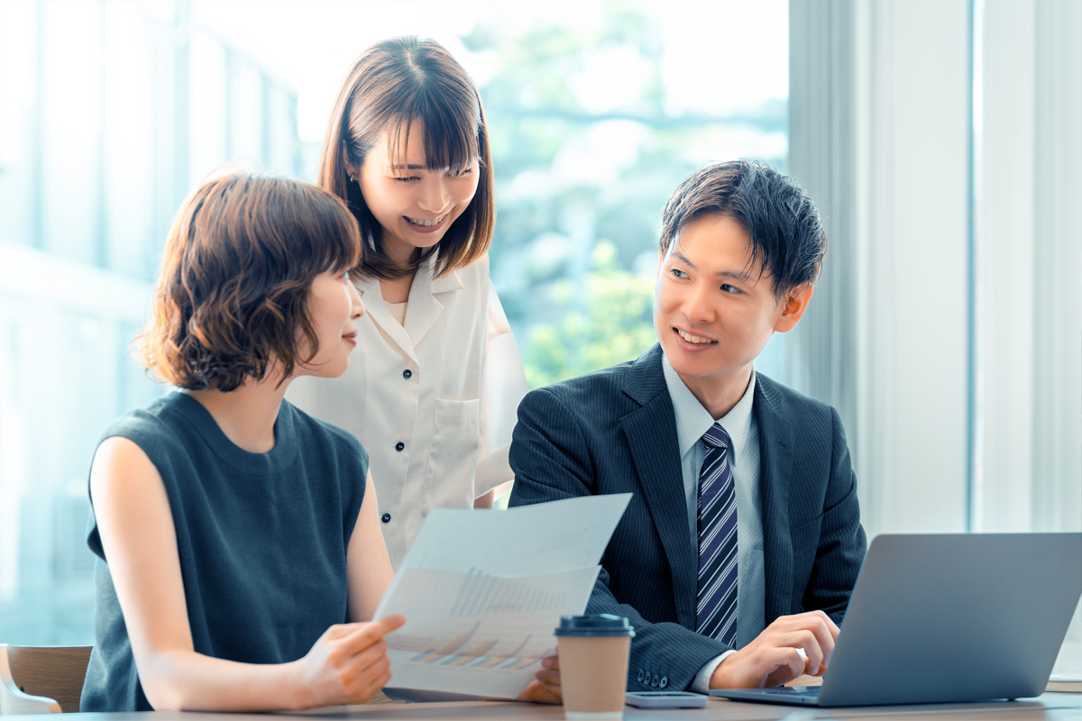 アウトソーシング事業で働く社員たち